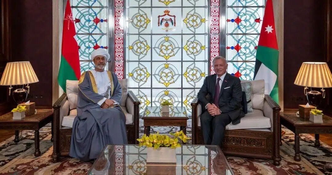 Oman and Jordan Affirm Strong Bilateral Relations and Commitment to Palestinian Cause