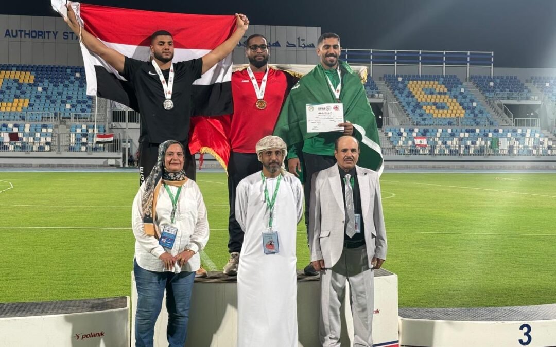 Record Breakers: Three Golds and a Bronze Medal At The Arabian Athletics Championships U-23