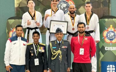 Oman’s Military Taekwondo Team Shines at World Championship in Germany with Silver and Bronze Medals