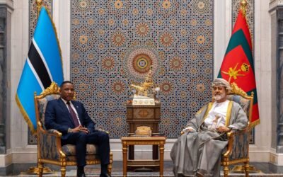 Sultan Haitham Receives Botswana President in Muscat