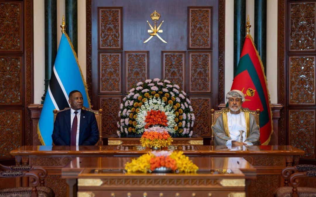 Sultan Haitham and Botswana President Deepen Diplomatic Relations with New Partnerships