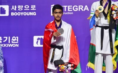Dawood Al-Yousufi Wins World Silver at Junior Taekwondo Championships