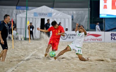 Oman Beach Soccer Team Qualifies for Asian Beach Games Semi-Finals After Beating China