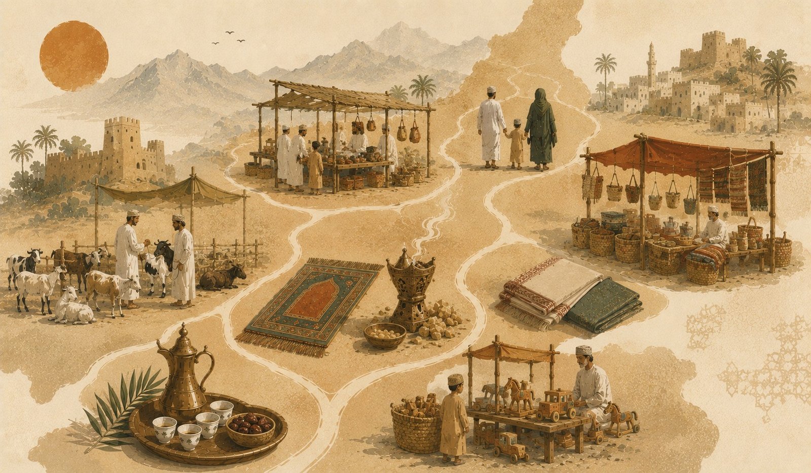 Habta in Oman: The Market Where Eid Begins Before Eid