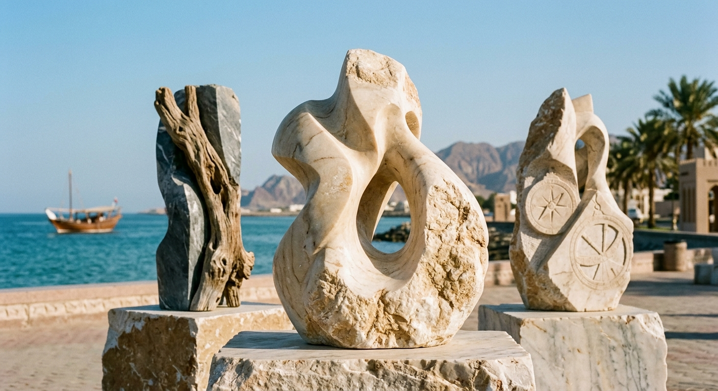 Omani Sculptor Ali Al Jabri: Sculpture Is a Dialogue Between the Artist’s Memory and the Memory of Matter