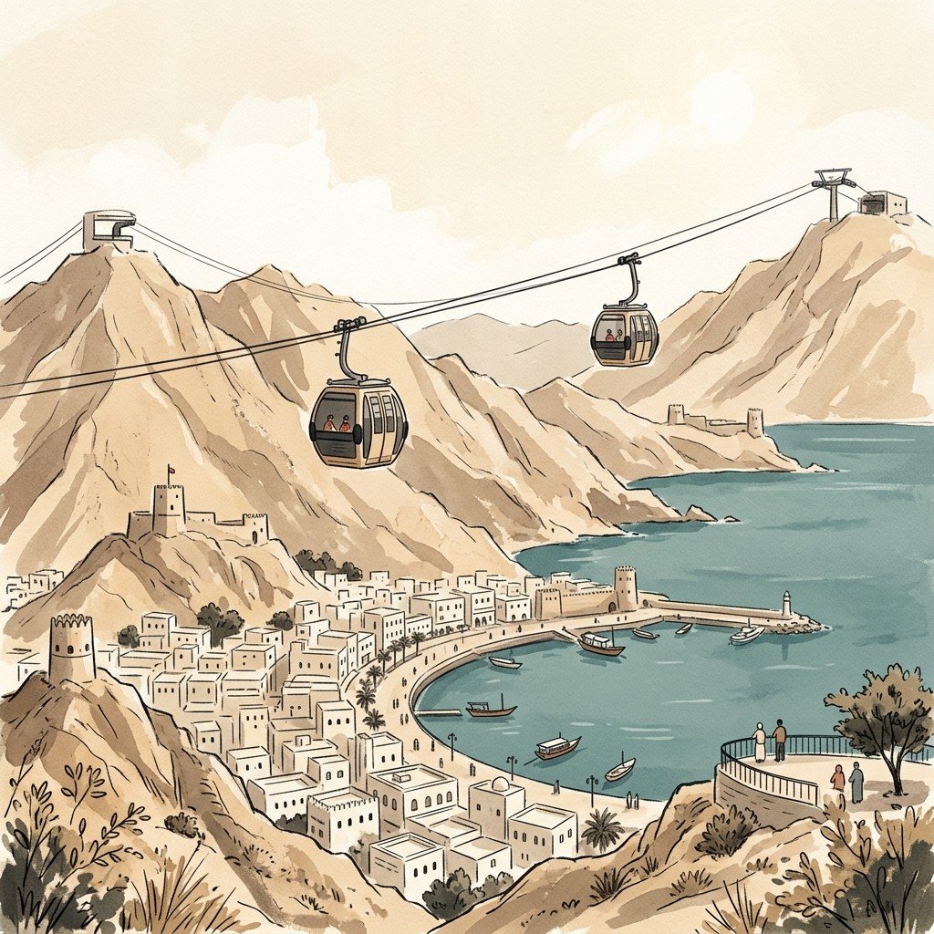 Muttrah Cable Car: A New Era of Tourism and Entertainment in Oman