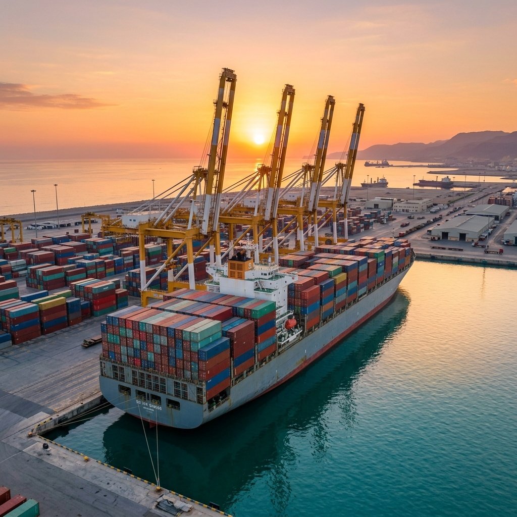 Oman’s Trade Surplus Reaches OMR 2.09 Billion, Driven by Strong Re-Export Growth
