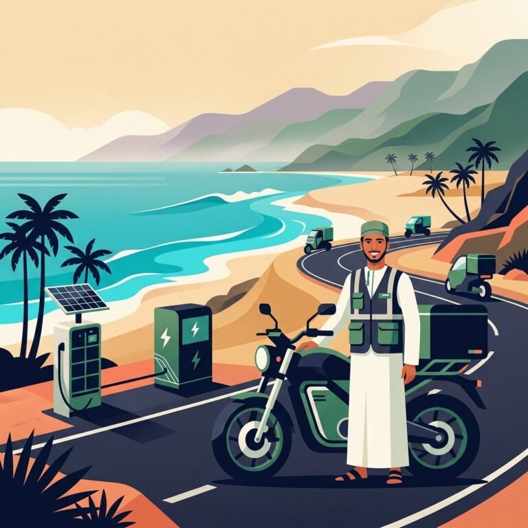 The Green Couriers of Salalah: Pioneering Electric Mobility and Youth Entrepreneurship