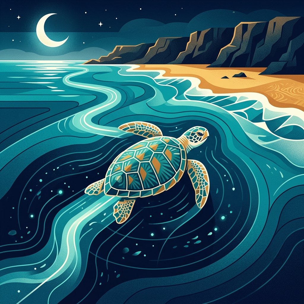 Two Tagged Sea Turtles Return to South Al Sharqiyah Reserve Following a 15-Year Oceanic Migration